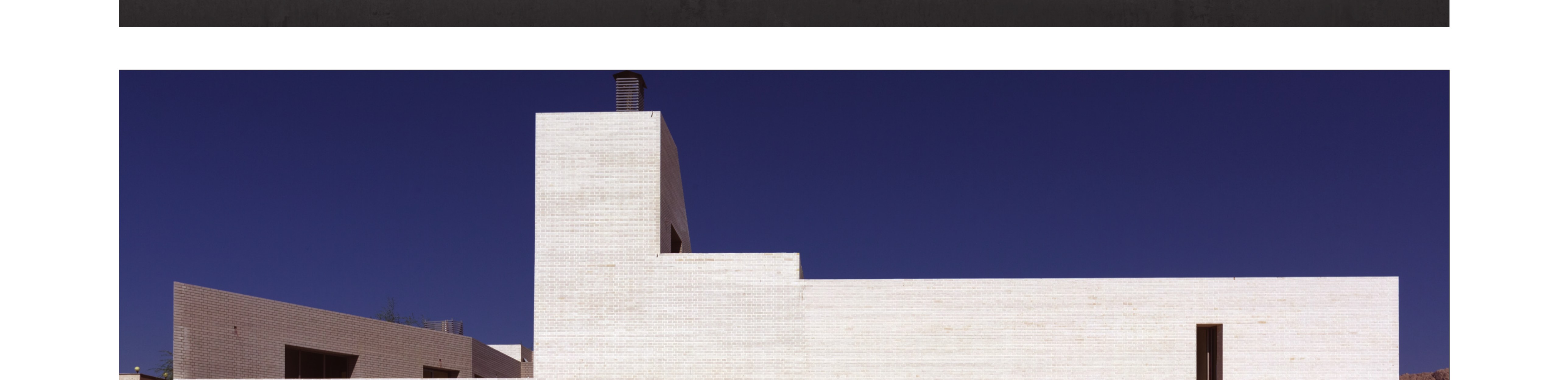 Front facade — outward face on the agricultural plain