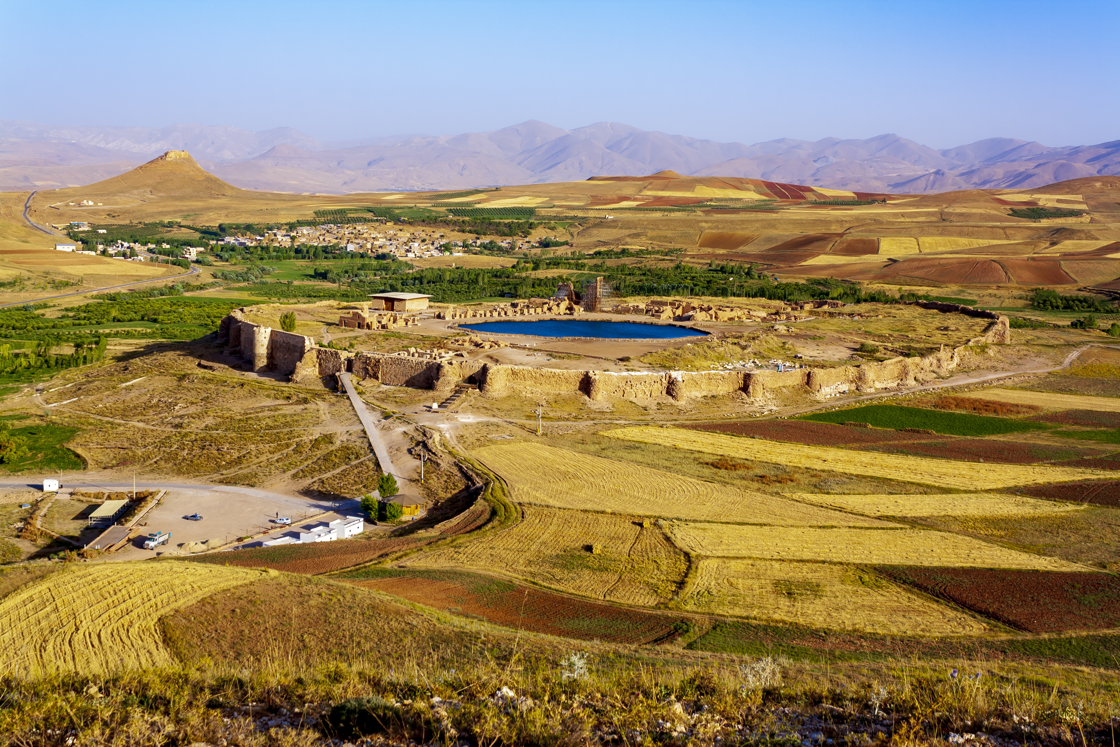 Takht-e Soleyman in Takab