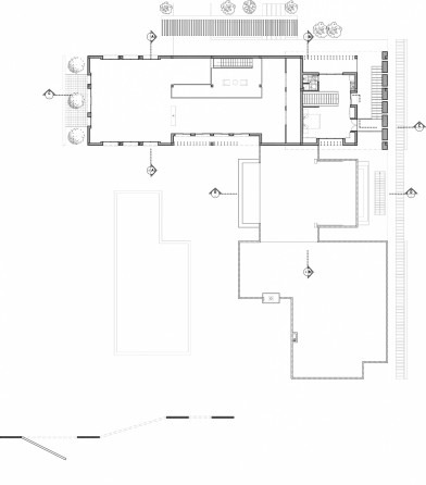 Site plan / section